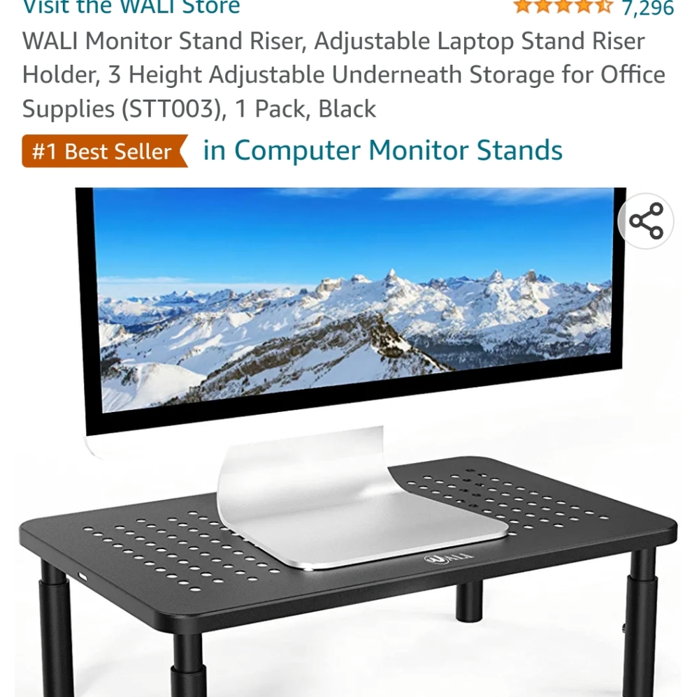 Monitor Riser stand - Picture 7 of 10